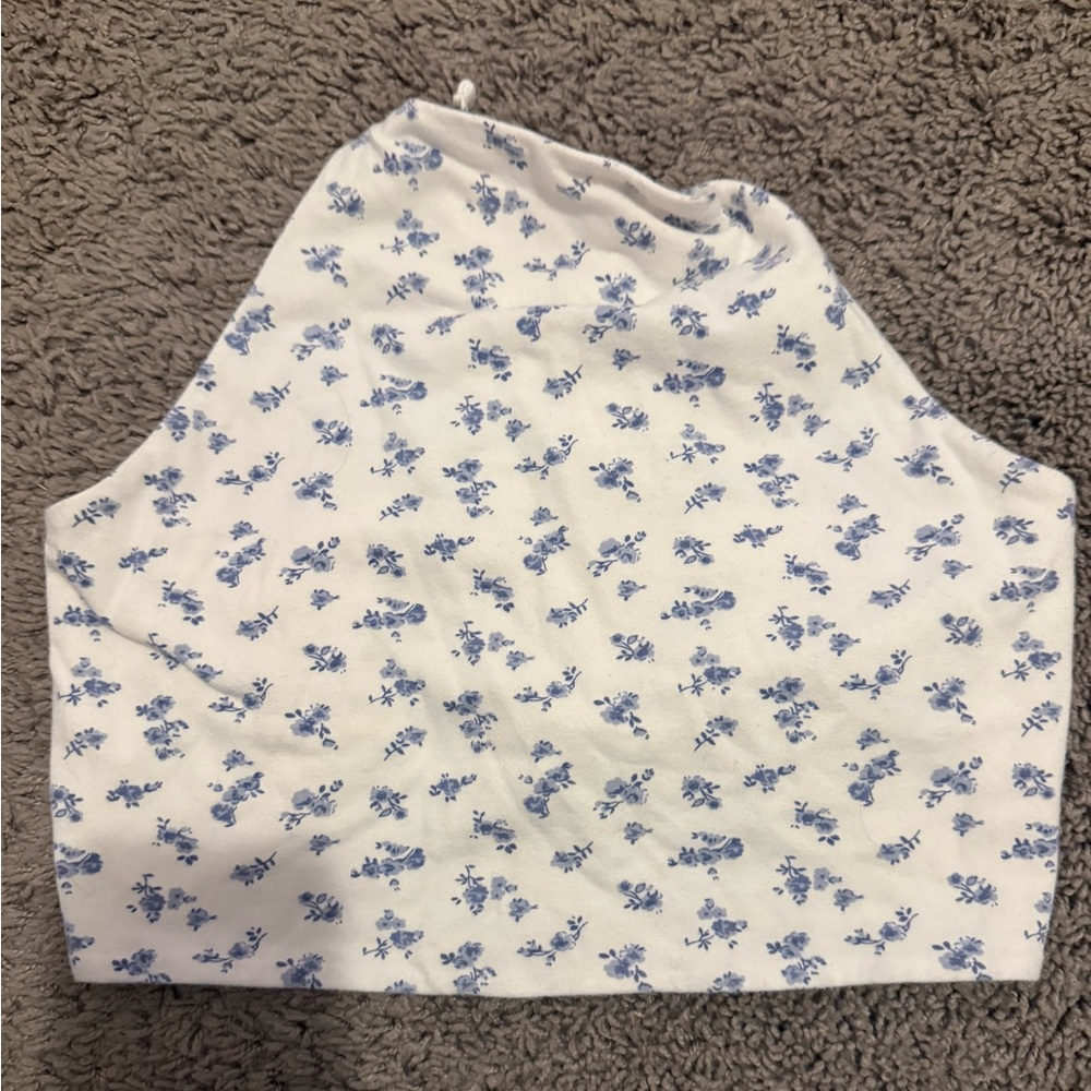 Hollister Floral Print Halter Top